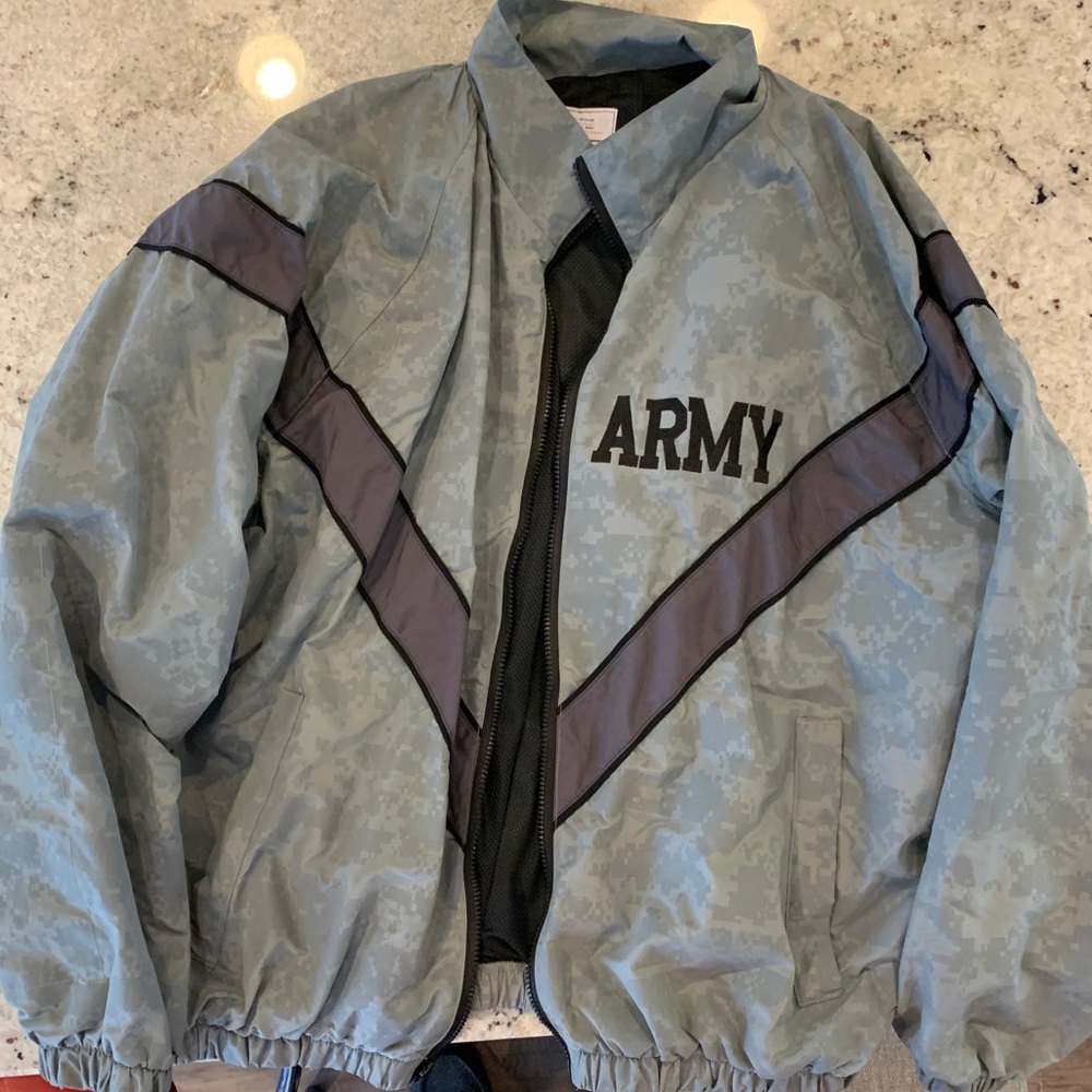 Army reflective light weight jacket